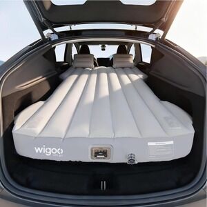 Wigoo Upgrade Air Mattress for Tesla Model Y USB-C 2020-2026 Click Self-Inflate